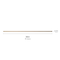 36" Natural Pre-Drilled Wood Dowel by Loops & Threads®